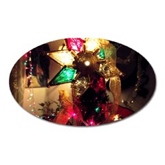 Christmas Tree  1 9 Oval Magnet by bestdesignintheworld