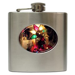 Christmas Tree  1 9 Hip Flask (6 Oz)