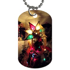 Christmas Tree  1 9 Dog Tag (two Sides)