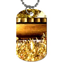 Christmas Tree  1 11 Dog Tag (two Sides)