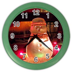 Christmas Tree  1 12 Color Wall Clock