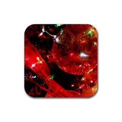 Christmas Tree  1 14 Rubber Coaster (Square) 