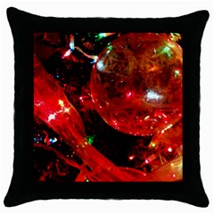 Christmas Tree  1 14 Throw Pillow Case (Black)