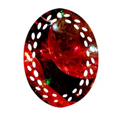 Christmas Tree  1 14 Ornament (Oval Filigree)