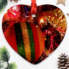 Christmas Tree  1 15 Heart Ornament (two Sides) by bestdesignintheworld