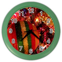 Christmas Tree  1 15 Color Wall Clock