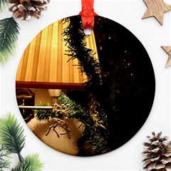 Christmas Tree  1 16 Ornament (Round)