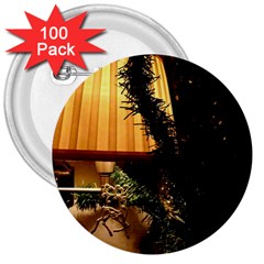 Christmas Tree  1 16 3  Buttons (100 pack) 