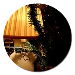 Christmas Tree  1 16 Magnet 5  (Round)