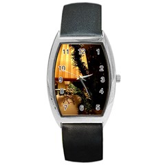 Christmas Tree  1 16 Barrel Style Metal Watch