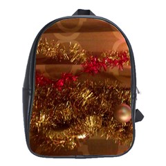 Christmas Tree  1 18 School Bag (large) by bestdesignintheworld