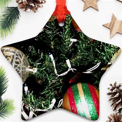 Christmas Tree  1 21 Star Ornament (two Sides) by bestdesignintheworld