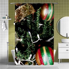 Christmas Tree  1 21 Shower Curtain 48  X 72  (small)  by bestdesignintheworld