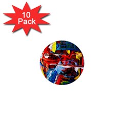 Red Aeroplane 6 1  Mini Magnet (10 Pack)  by bestdesignintheworld