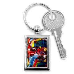 Red Aeroplane 6 Key Chain (rectangle) by bestdesignintheworld