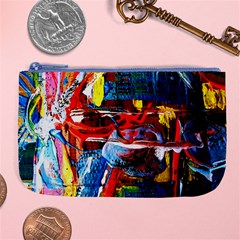 Red Aeroplane 6 Large Coin Purse by bestdesignintheworld