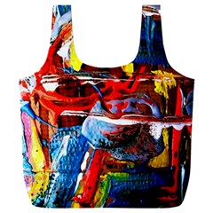 Red Aeroplane 6 Full Print Recycle Bag (xxxl)