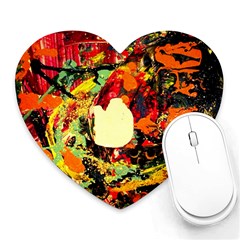 City 1 1 Heart Mousepads by bestdesignintheworld