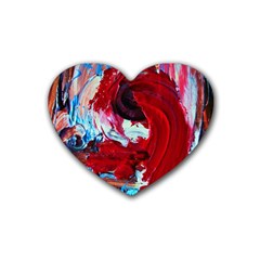 Point Of View-1-1 Rubber Coaster (heart)  by bestdesignintheworld