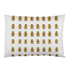 Ginger Breads Dancing So Merry Pillow Case by pepitasart