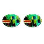 Marakesh 5 Cufflinks (Oval) Front(Pair)