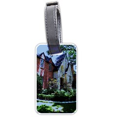 Hot Day In Dallas 53 Luggage Tag (one Side) by bestdesignintheworld