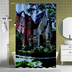 Hot Day In Dallas 53 Shower Curtain 48  X 72  (small)  by bestdesignintheworld