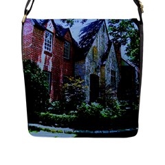 Hot Day In Dallas 53 Flap Closure Messenger Bag (l) by bestdesignintheworld