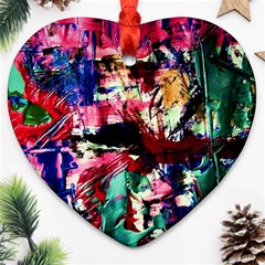 Combat Trans 1 Heart Ornament (two Sides) by bestdesignintheworld