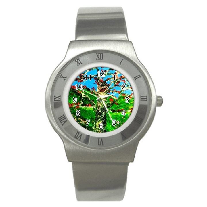 Coral Tree 2 Stainless Steel Watch