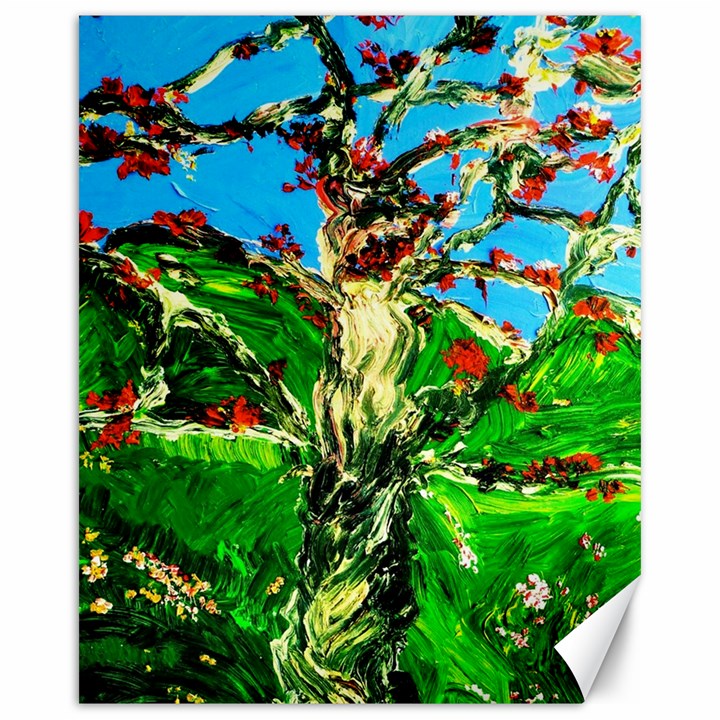 Coral Tree 2 Canvas 16  x 20 