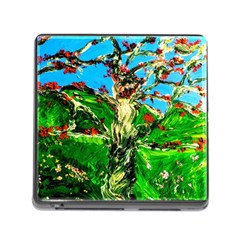 Coral Tree 2 Memory Card Reader (square 5 Slot) by bestdesignintheworld