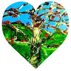 Coral Tree 2 Wooden Puzzle Heart by bestdesignintheworld