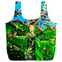 Coral Tree 2 Full Print Recycle Bag (xxl)