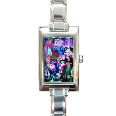 Combat Trans 6 Rectangle Italian Charm Watch by bestdesignintheworld