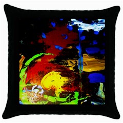 Balboa   Islnd On A Snd 5 Throw Pillow Case (black) by bestdesignintheworld