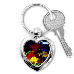 Balboa   Islnd On A Snd 5 Key Chain (heart) by bestdesignintheworld