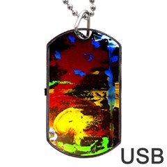 Balboa   Islnd On A Snd 5 Dog Tag Usb Flash (one Side) by bestdesignintheworld