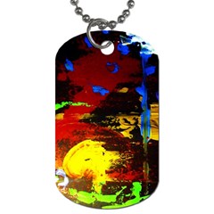 Balboa - Island On A Sand-5 Dog Tag (one Side) by bestdesignintheworld