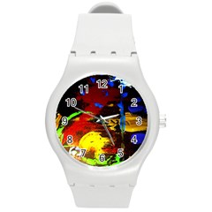 Balboa - Island On A Sand-5 Round Plastic Sport Watch (m) by bestdesignintheworld