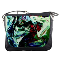 Cabin In The Mountain 4 Messenger Bag by bestdesignintheworld