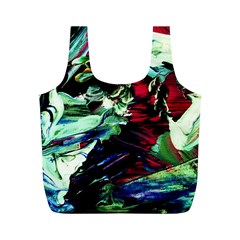 Cabin In The Mountain 4 Full Print Recycle Bag (m) by bestdesignintheworld