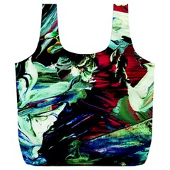 Cabin In The Mountain 4 Full Print Recycle Bag (xxl)