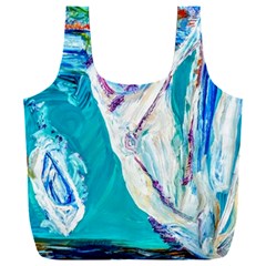 Marine On Balboa Island Full Print Recycle Bag (xxl) by bestdesignintheworld