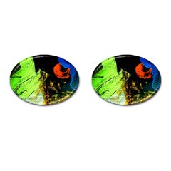 I Wonder 1 Cufflinks (oval) by bestdesignintheworld