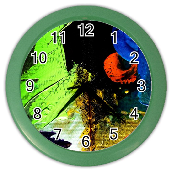 I Wonder 1 Color Wall Clock