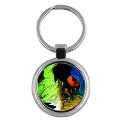 I Wonder 1 Key Chain (round) by bestdesignintheworld