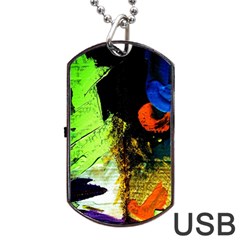 I Wonder 1 Dog Tag Usb Flash (one Side) by bestdesignintheworld