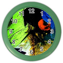 I Wonder 1 Color Wall Clock