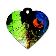 I Wonder 1 Dog Tag Heart (one Side) by bestdesignintheworld